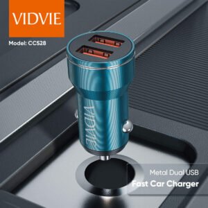 CARGADOR CARRO VIDVIE USB-IPH CC528